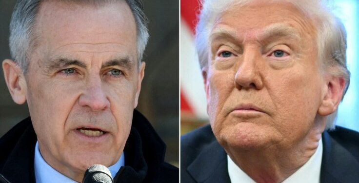 কানাডালৈ ১০০% শুল্ক আৰোপৰ ভাবুকিৰ ট্ৰাম্পৰ, পি এম কাৰ্নীয়ে মুকলি কৰিলে ভিডিঅ’