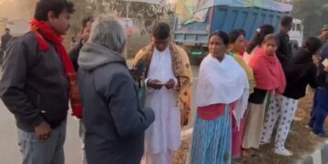 ন-কইনাক আনিবলৈ যোৱা বৰযাত্ৰীৰ বাহনৰ সৈতে শোকাৱহ ঘটনা, থিতাতে নিহত দৰাৰ ককায়েক আৰু মোমায়েক