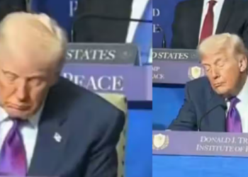 গুৰুত্বপূৰ্ণ বৈঠকৰ সময়তে টোপনি আহিল ট্ৰাম্পৰ! ভিডিঅ’ ভাইৰেল হোৱাৰ পিছতে বিতৰ্কৰ সৃষ্টি