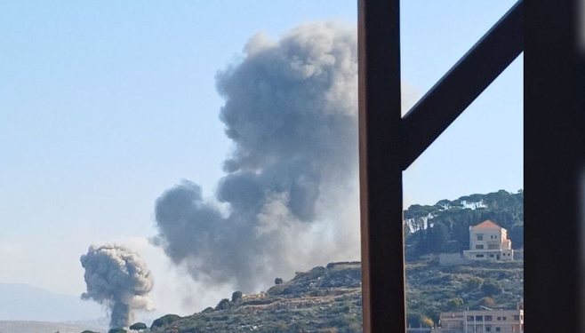 লেবাননত বৃহৎ বিমান আক্ৰমণ ইজৰাইলৰ, হিজবুল্লাহৰ এজন অধিনায়ককে ধৰি ৮ জনৰ প্ৰাণহানি