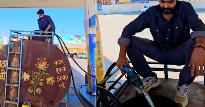 ইন্ধনৰ মূল্যবৃদ্ধিৰ আশংকা! পাম্পত উপস্থিত হৈ ৫ হাজাৰ লিটাৰ পেট্ৰ’ল ভৰালে টেংকাৰত, সামাজিক মাধ্যমত ভাইৰেল ভিডিঅ’