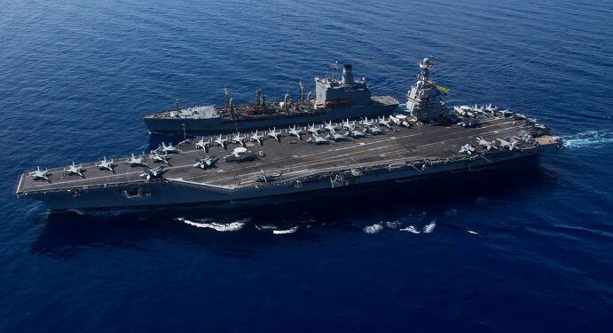 আমেৰিকাৰ আটাইতকৈ শক্তিশালী পাৰমাণৱিক যুদ্ধ জাহাজত অ*গ্নি*কাণ্ড, কেনেকৈ হ’ল এই কাণ্ড?