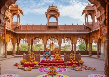 পত্নীয়ে প্ৰহাৰ কৰে স্বামীক! গণগৌৰ উৎসৱৰ আশ্চৰ্যজনক পৰম্পৰা…