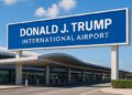 মধ্যপ্ৰাচ্যৰ যুদ্ধৰ মাজতে ডাঙৰ ঘোষণা, পাম বিচ বিমানবন্দৰৰ নাম হ’ব ‘ট্ৰাম্প আন্তঃৰাষ্ট্ৰীয় বিমানবন্দৰ’